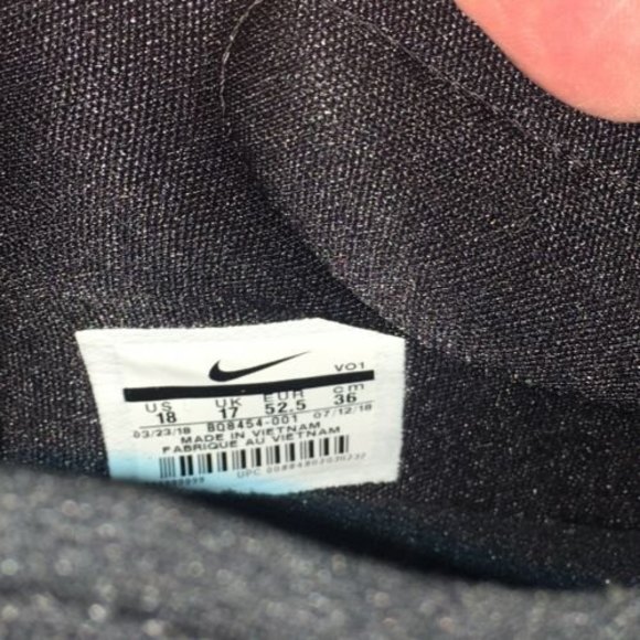 Nike Air PG Paul George 2.5 TB Oreo MLK Black/White Size 18 BQ8454-001 New - Picture 9 of 9